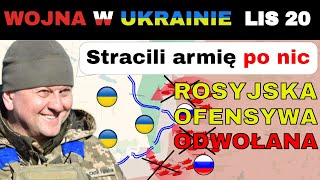 20 LIS BOLESNA PORAŻKA Rosjanie ARESZTOWALI GENERAŁÓW Porażka Ofensywy  Wojna w Ukrainie [upl. by Arinayed532]