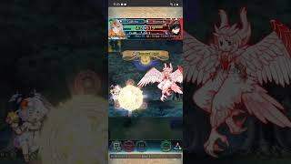 FEH Hraesvelgr Abyssal Map One Turn Clear [upl. by Esille]