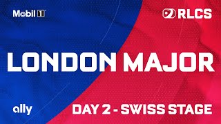 RLCS London Major  Day 2  Swiss Stage  Alternate Stream [upl. by Akinor491]