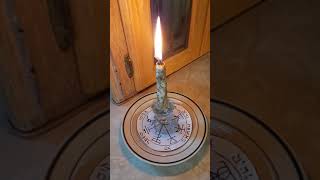 Solomonic Candle Magic Seventh Pentacle of Jupiter [upl. by Dnalram]