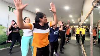 Best Non Stop Bhangra 10 mins Workout Session😱  Fitness Workout by Body Hustle [upl. by Alomeda604]