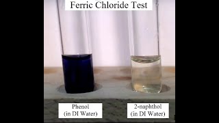 Ferric Chloride Test for Phenols [upl. by Spalding32]