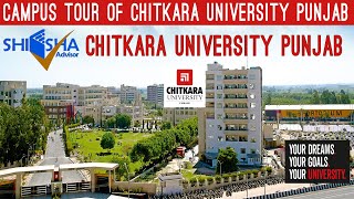 Chitkara University Punjab  Campus Tour [upl. by Tremaine]