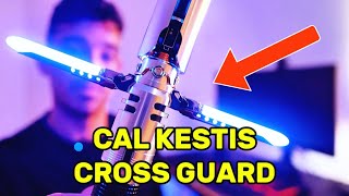 INSANE CAL KESTIS CROSS GUARD LIGHTSABER [upl. by Yremogtnom]