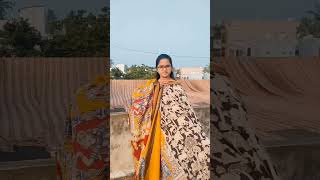 Kalamkari silk sarees kalamkari pedana shortvideo [upl. by Garnett]