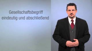 Gesellschaftsrecht – Grundlagen Tutorial Das Wesen des Gesellschaftsrechts video2braincom [upl. by Icram997]