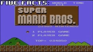 Five Facts  Super Mario Brothers  Rooster Teeth [upl. by Jeff]