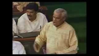 Atal Bihari Vajpayee Speech  RSS is a Spotless Organisation [upl. by Ahsiekit215]