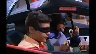 Batman and Robin go to DriveIn for BatBurgers Orangeades  1966 [upl. by Anirod]