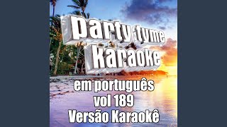 Sensível Demais Made Popular By Chrystian E Ralf Karaoke Version [upl. by Anitnahs]