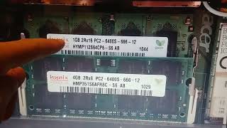 Acer extensa 5220 RAM upgrade 5 Gb [upl. by Burgwell310]