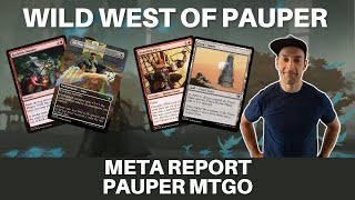 MTGO Meta Report Tuesdays Pauper meta is a Wild West right now [upl. by Norling]