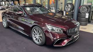 18822 MercedesBenz S 63 AMG 4M Cabrio Exklusiv Headup TV Nachtsicht [upl. by Shea]