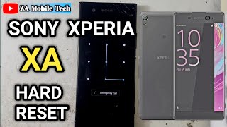 Sony Xperia XA Hard Reset  Unlock Password Sony Xperia XA Withoit Pc  ZaMobileTech [upl. by Allimrac]