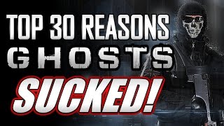 Top 30 Reasons Ghosts SUCKED Top 30 COD Countdown [upl. by Hulburt]