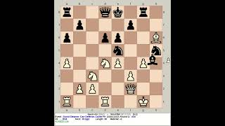 Naum 46 vs Stockfish 17  Dunst Sleipner Carr Defense chess [upl. by Gerty]