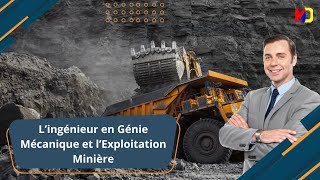 Rôle de lingénieur en Génie Mécanique dans la Géologie et lExploitation minière [upl. by Eirac]