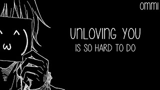 Nightcore → Unloving You ♪ Anson Seabra LYRICS ✔︎ [upl. by Glenine]