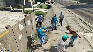 Aztecas  GTA RP  Rabo De Peixe Tá Fechado [upl. by Aicul]