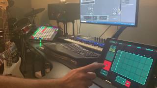 Live Looper  Ableton Touch OSC ClyphX Pro [upl. by Imugem]