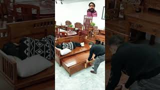 Amazing wooden bedbox spacesaving diy spacesavingidea funny subscribe ytshorts viral shorts [upl. by Rammaj]