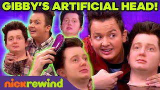 Weirdest Gibbys Head Moments in iCarly 🤯  NickRewind [upl. by Ydnem834]