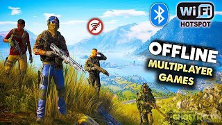 Top 15 Offline Multiplayer Games For Android 2024 HD Wifi HotSpot  Bluetooth amp Local [upl. by Ahsitneuq709]