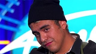 REACTION Alejandro Aranda American Idol Audition [upl. by Ellehsad]