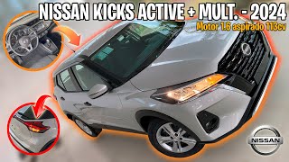 NISSAN KICKS ACTIVE CVT  MULTIMÍDIA 2024 PREÇOS VERSÕES E OPCIONAIS DISPONÍVEIS [upl. by Donal687]