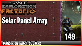 Solar Panel Array in orbit➡️Space exploration 06 Mod ✅ Factorio🏭⚙️Gameplay [upl. by Rico]