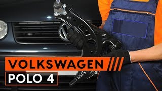 Hoe een draagarm vervangen op een VW POLO 4 HANDLEIDING AUTODOC [upl. by Anivlek]