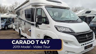 Carado T447 Motorhome  Video Tour UK  Family Motorhome [upl. by Janela]