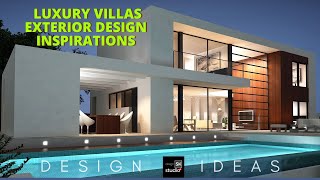 Luxury Villa Exterior Design inspirations luxury villa house [upl. by Christophe401]