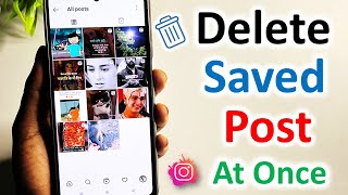 How To Unsave All Saved Photos On Instagram At Once  Delete Saved Posts On Instagram All At Once [upl. by Enyledam671]