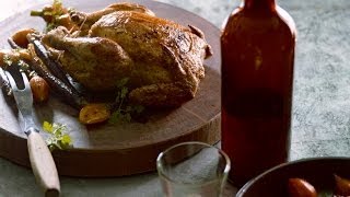 Matt Moran  How to cook Roast Chicken with Carrots amp Celeriac Puree [upl. by Allesiram]