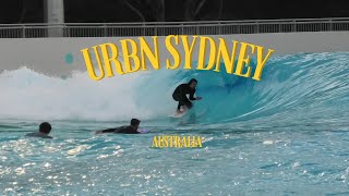 URBN SYDNEY WAVE POOL ADVANCEPROGRESSIVE TURNS CAMCORDER PANASONIC HCVX1 4K HD [upl. by Mancino]