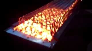 Gas Infrared Burner Demo  Grills Heaters [upl. by Ineslta425]