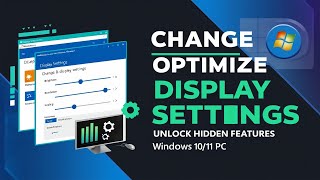 How to Change and Optimize Display Settings in Windows 1011  Unlock Hidden Display Features [upl. by Etteniuq]