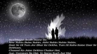 Chand Chupa Hum Dil De Chuke Sanam Full Song With Lyrics HQ [upl. by Anirol]