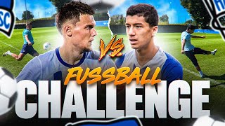 WIE GUT IST WUNDERKIND IBO MAZA👀🔥Fußballchallenge gegen FUTURESTAR⚽️ [upl. by Sulohcin]