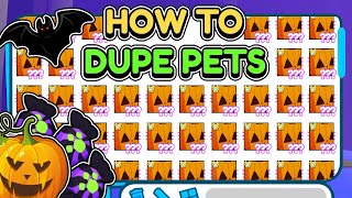 😱TUTORIAL🍬HOW TO DUPE PETS IN Pet Simulator X [upl. by Lerraf]