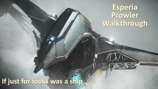 Esperia Prowler The Most quotRule of Coolquot Space Ship Ever Built [upl. by Meekar]