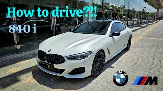 BMW 840i  How to start and drive Exhaust note 😲 [upl. by Skilken]