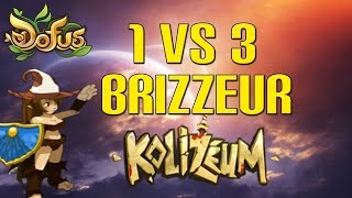 1 VS 3 Kolizeum Avec Brizzeur Sadida Grade 10 [upl. by Macswan]