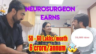 Neurosurgeon earns 60 lakhsmonth PART 1salary of a neurosurgeon sir ganga ram hospital [upl. by Fitts]