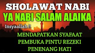 Sholawat Nabi Ya Nabi Salam Alaika Lirik Merdu Tanpa Musik quotRindu Rasullullah SAWquot Penenang Hati [upl. by Esinek795]