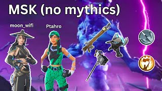 Fortnite STW MSK no mythics guide  Fortnite STW [upl. by Durante]