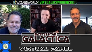 BATTLESTAR GALACTICA Panel – Wizard World Virtual Experiences 2020 [upl. by Senilec]