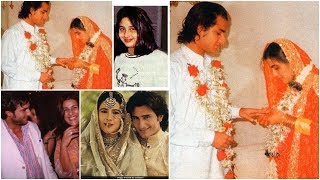 Saif Ali Khan amp Amrita Singh Unseen Wedding Video [upl. by Harbison]