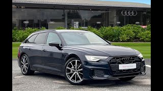 Approved Used Audi A6 Avant Black Edition  Carlisle Audi [upl. by Akimot]